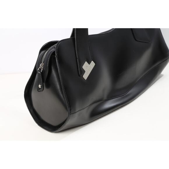 Cromia Black Women's Satchel Bag - Picture 4 of 13